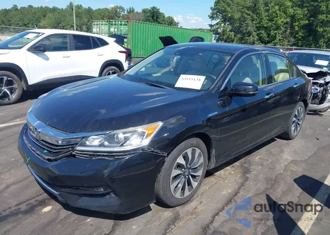 2017 Honda Accord Hybrid z USA, uszkodzony, nr VIN JHMCR6F31HC000380